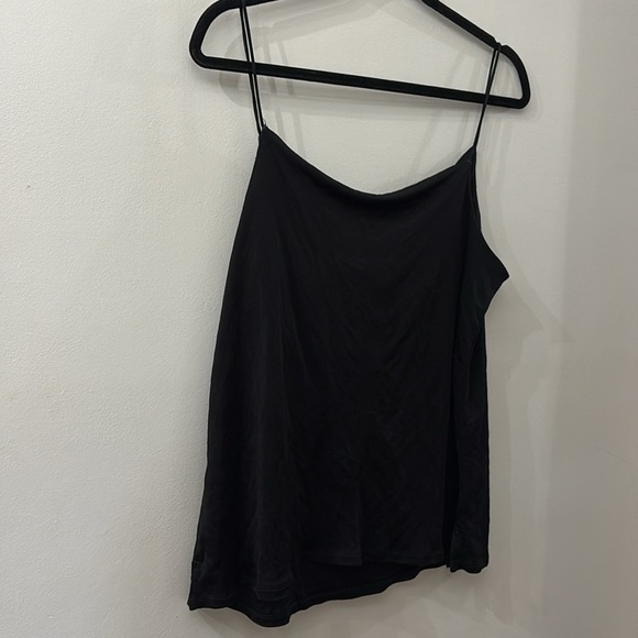 Anthropologie Black spaghetti strap tank - XL - cowl neck - Picture 5 of 5